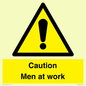 WV12810: Caution Men at work
