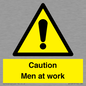 WV12810: Caution Men at work
