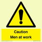 WV12810: Caution Men at work