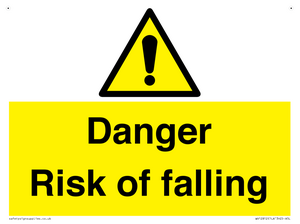 WV12812: Danger Risk of falling