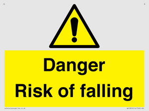 WV12812: Danger Risk of falling