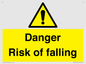 WV12812: Danger Risk of falling