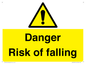 WV12812: Danger Risk of falling