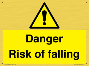 WV12812: Danger Risk of falling