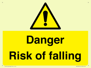 WV12812: Danger Risk of falling
