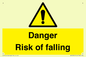 WV12812: Danger Risk of falling