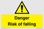WV12812: Danger Risk of falling