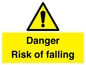 WV12812: Danger Risk of falling