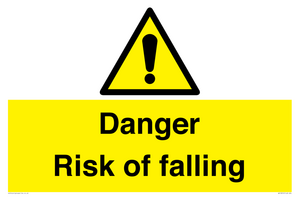 WV12812: Danger Risk of falling