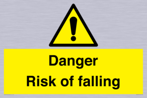 WV12812: Danger Risk of falling