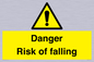 WV12812: Danger Risk of falling