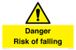 WV12812: Danger Risk of falling