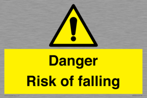 WV12812: Danger Risk of falling
