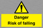 WV12812: Danger Risk of falling