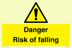 WV12812: Danger Risk of falling