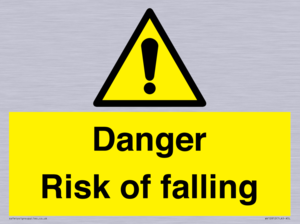 WV12812: Danger Risk of falling