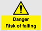 WV12812: Danger Risk of falling