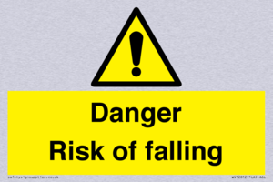 WV12812: Danger Risk of falling