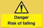 WV12812: Danger Risk of falling