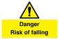WV12812: Danger Risk of falling