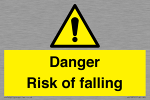 WV12812: Danger Risk of falling
