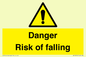 WV12812: Danger Risk of falling