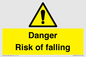 WV12812: Danger Risk of falling