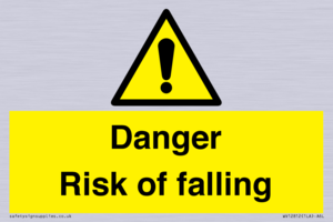 WV12812: Danger Risk of falling
