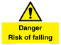WV12812: Danger Risk of falling