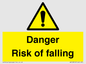 WV12812: Danger Risk of falling