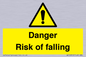 WV12812: Danger Risk of falling