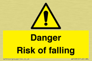 WV12812: Danger Risk of falling