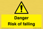 WV12812: Danger Risk of falling