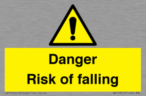 WV12812: Danger Risk of falling