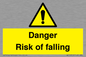 WV12812: Danger Risk of falling