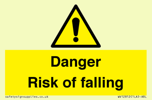 WV12812: Danger Risk of falling