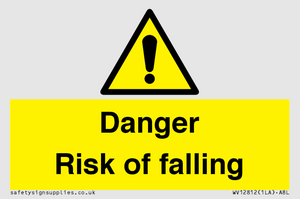 WV12812: Danger Risk of falling