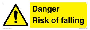 WV12812: Danger Risk of falling