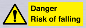 WV12812: Danger Risk of falling
