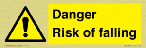 WV12812: Danger Risk of falling
