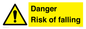 WV12812: Danger Risk of falling