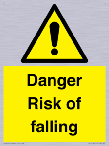 WV12812: Danger Risk of falling