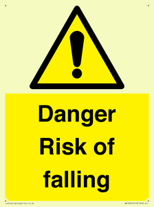 WV12812: Danger Risk of falling