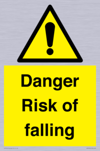 WV12812: Danger Risk of falling