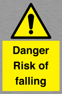 WV12812: Danger Risk of falling