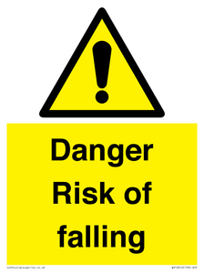 WV12812: Danger Risk of falling