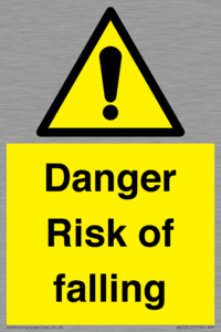 WV12812: Danger Risk of falling