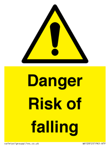 WV12812: Danger Risk of falling