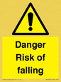 WV12812: Danger Risk of falling