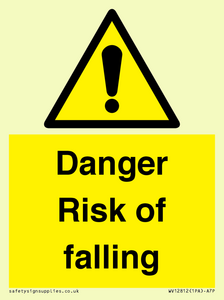 WV12812: Danger Risk of falling